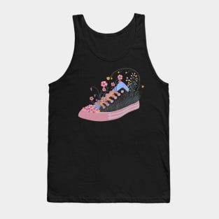 Converse in Bloom - multi Tank Top